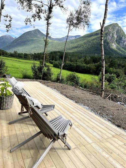 Kavliskogen Panorama Villa Isfjorden ภายนอก รูปภาพ